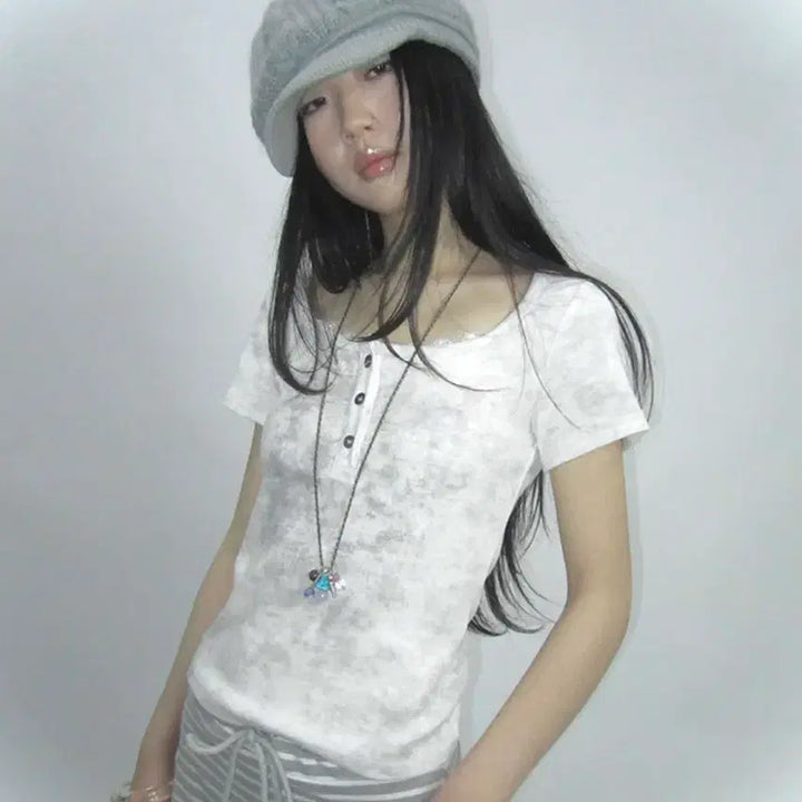 [BUNJANG] ANG Project T-Shirt / ang project 반팔 티셔츠