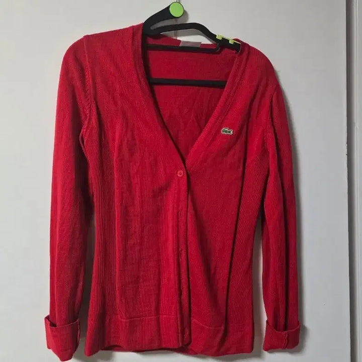 [BUNJANG] Lacoste 100% Wool Cardigan Size S / 라코스테  모100 가디건 ㅡs