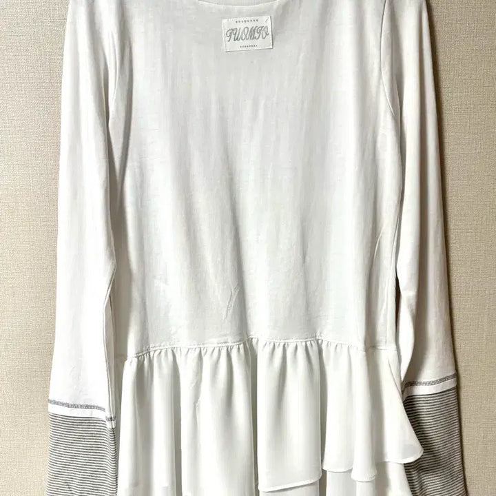 [BUNJANG] Duomo Layered Tail Ribbon Top White / 뚜오미오 LAYERED TAIL RIBBON TOP [WHITE] 2