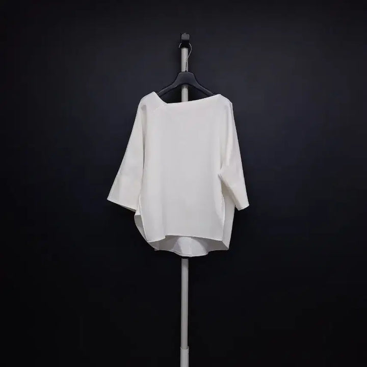 [BUNJANG] MINE Spring Summer Fall Sheer Chiffon 3/4 Sleeve Blouse / 마인 MINE 춘하추 7부 도톰쉬폰 블라우스 F 44-77