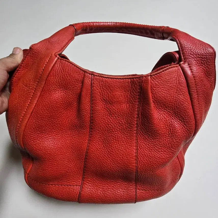 [BUNJANG] Ferragamo Gancini Leather Shoulder Bag / 정품 페레가모 간치니 레더숄더백