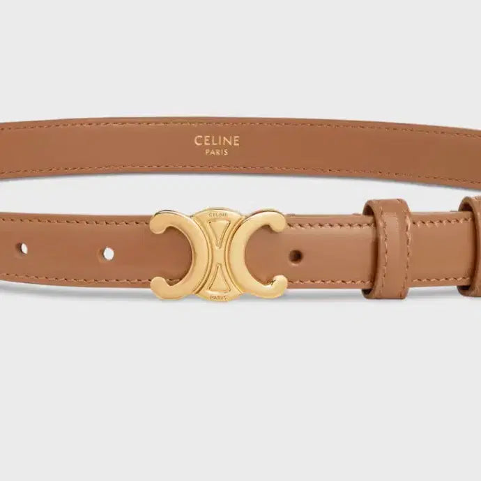 [BUNJANG] Celine Triomphe Belt Bronze Small 75 / 셀린느 트리옹프 벨트 브론즈 스몰 75