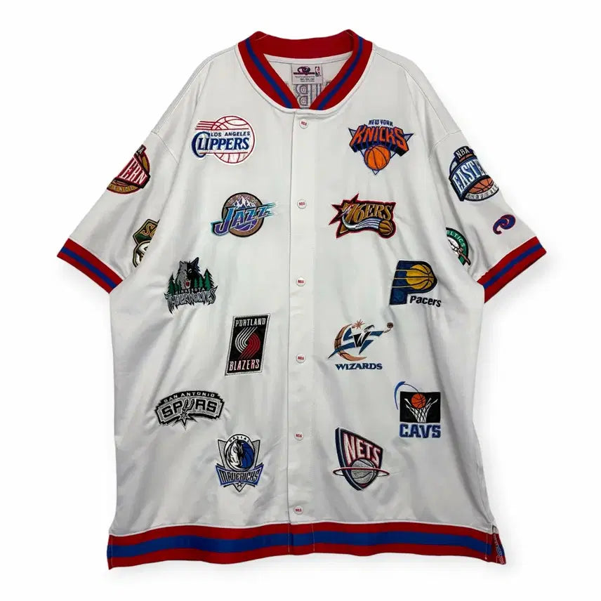 [BUNJANG] NBA Team Embroidered Patch Jersey Shirt / Nba 팀 자수 패치 져지 저지 셔츠