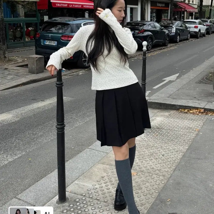 [BUNJANG] Dear Sis Floral Long Sleeve / 디어시스 플로럴 롱슬리브