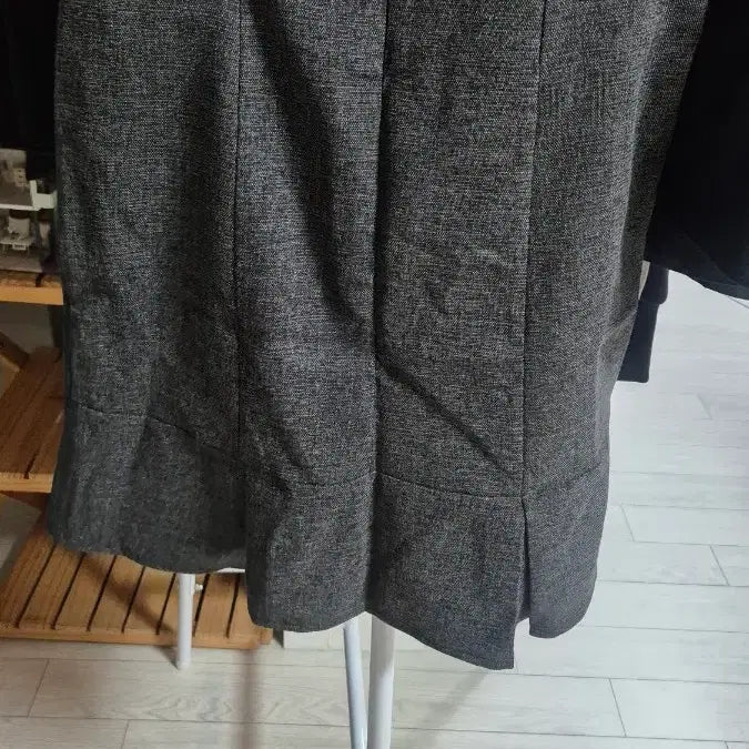 [BUNJANG] Gray Pleated Mini Skirt / 회색 미니 스커트