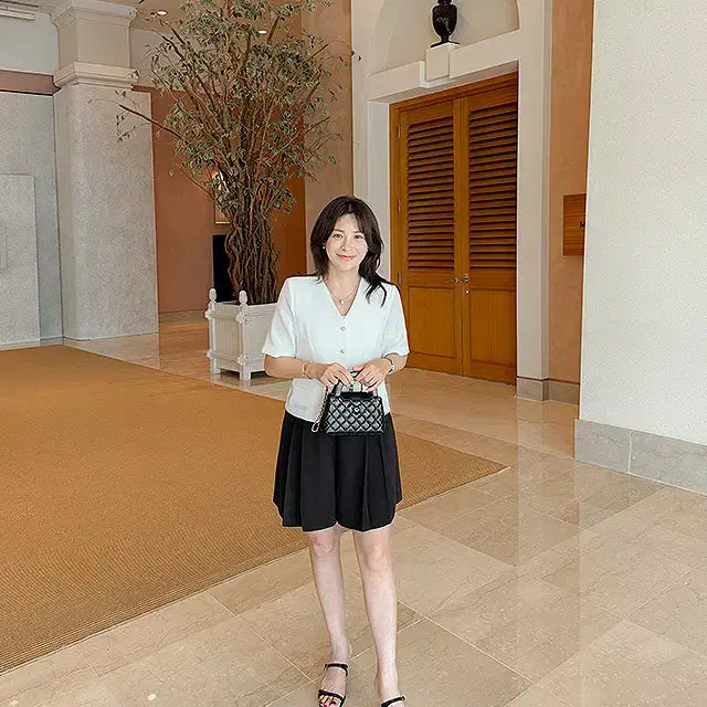 [BUNJANG] Joa Mom Short Sleeve Summer Tweed Jacket / 조아맘 반팔 코코드 썸머 트위드 자켓