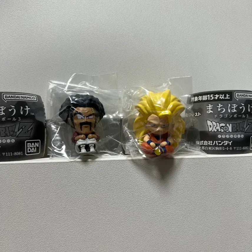 [BUNJANG] Dragon Ball Son Goku &amp; Mr. Satan Machiboke Gacha Figures / 드래곤볼 (손오공,미스터 사탄) 마치보우케 마치보케 가챠 피규어 굿즈