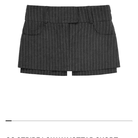 [BUNJANG] Coolsys CS Stripe Vest + Low Skirt Set / 쿨시스 CS Stripe Waisttap Vast + low Skirt