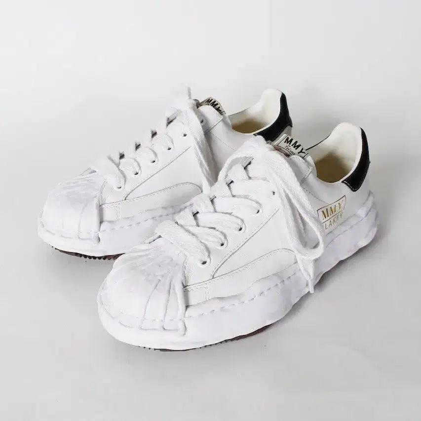 [BUNJANG] Mihara Yasuhiro Blakey Sneakers White / [USED][43] 미하라 야스히로 블레이키 화이트