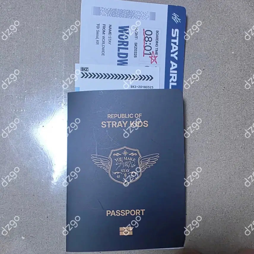 [BUNJANG] Stray Kids SKZoo Popup Store Passport Set / StrayKids Skzoo popup store PASSPORT SET