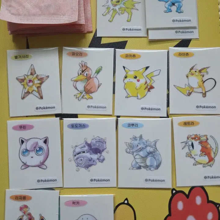 [BUNJANG] Pokemon 30th Anniversary Stickers / 포켓몬30주년 띠부씰 교환합니다