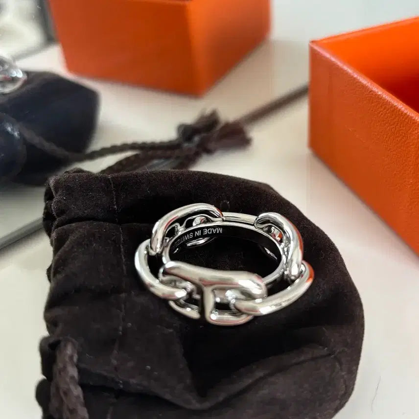 [BUNJANG] Hermès Ligat Scarf Ring / 에르메스 리게이트 스카프링