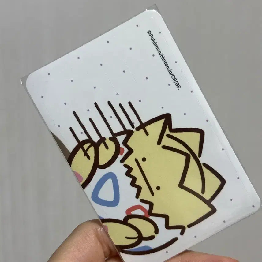 [BUNJANG] Pokemon Togepi Card Sticker / 올리브영 포켓몬 토게피 카드 스티커