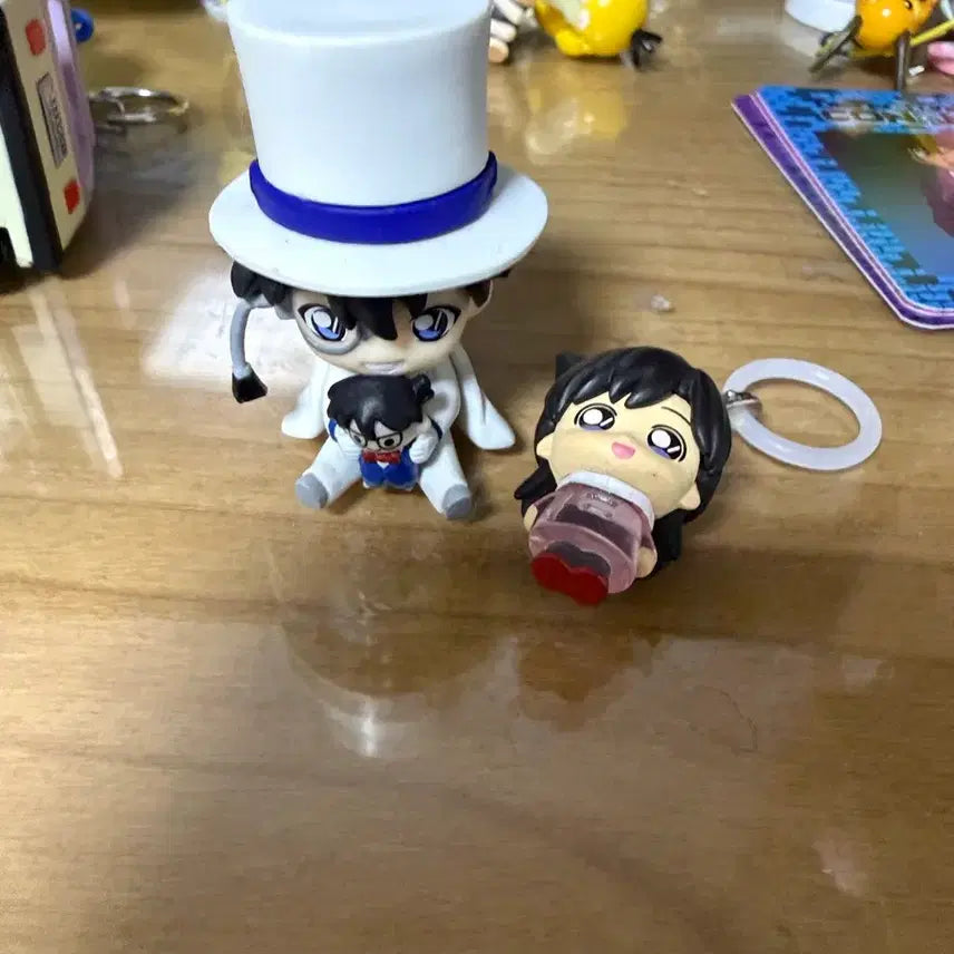 [BUNJANG] Detective Conan Kid the Phantom Thief / Ran Mouri Gacha Set / 명탐정 코난 괴도키드 꼬옥 메지루시 일괄