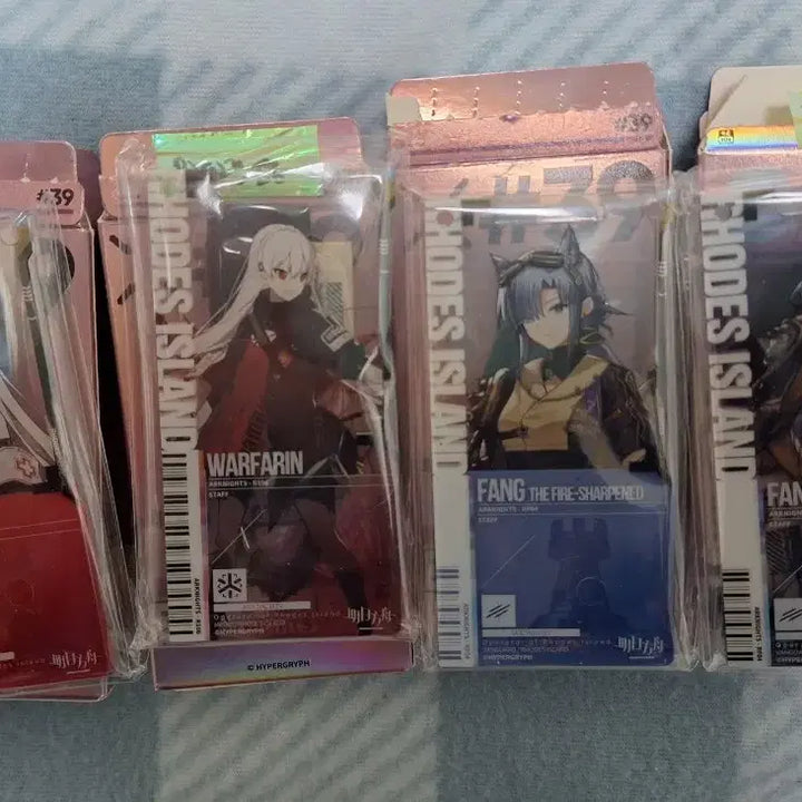 [BUNJANG] Arknights: Operation Wildfire - Character Figure Set (Peng &amp; Warfarin) / 최종가격) 명방 명일방주 통행증 39탄 이격 팽 파이어 샤픈드 와파린