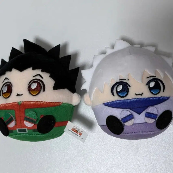 [BUNJANG] Hunter x Hunter Gon &amp; Killua Manju Plush Set / 헌터헌터 눌셋 nullset 만쥬 누이 인형 곤 키르아