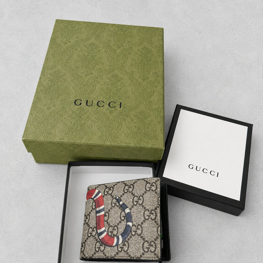 [BUNJANG] Gucci Snake Bifold Wallet / 구찌 스네이크 반지갑 상태굿