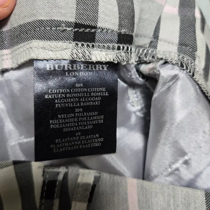 [BUNJANG] Burberry Nova Check Half Slacks / 정품 Burberry 버버리 노바체크 반슬랙스