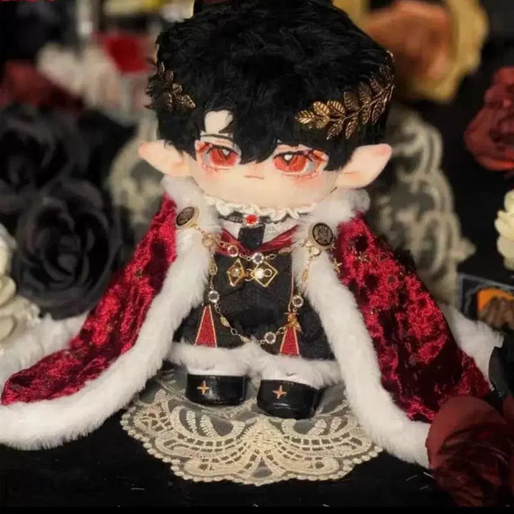 [BUNJANG] 20cm Gothic Style Doll Clothes Red Version / 왕자옷 고딕풍 솜깅옷 솜인형옷 인형옷 누이옷 20cm