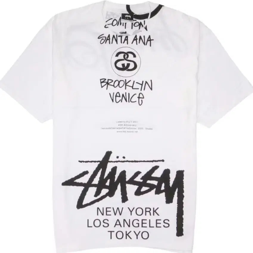 [BUNJANG] Stussy x The Soloist. Takahiro Miyashita 40th Anniversary T-Shirt / 스투시 솔로이스트 40주년 반팔 타카히로미야시타