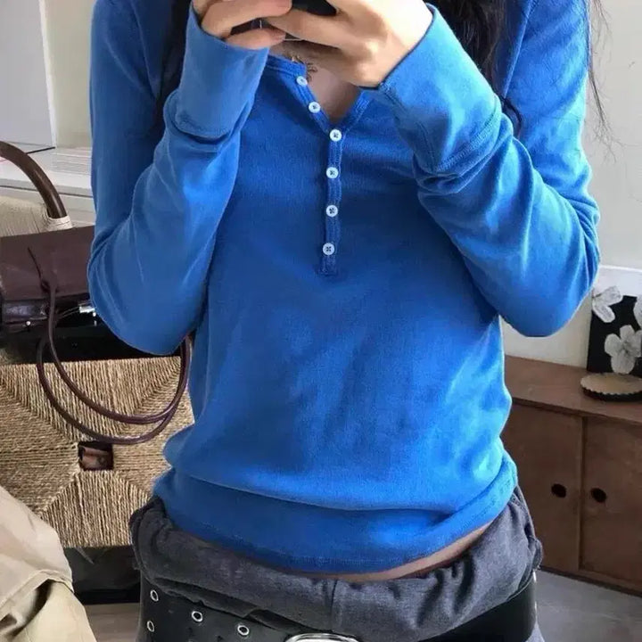 [BUNJANG] Brandy Melville Long Sleeve / 브랜디멜빌 롱슬리브