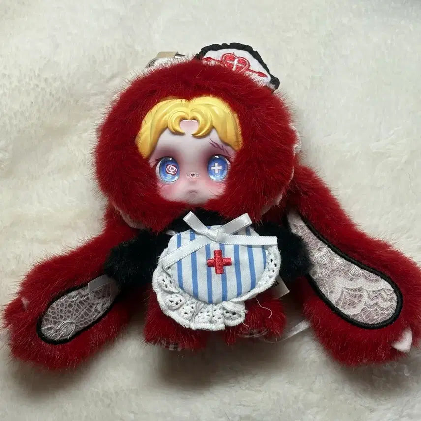 [BUNJANG] Oceania Soft Thorn Red Plush / 오시아 부드러운 가시 레드