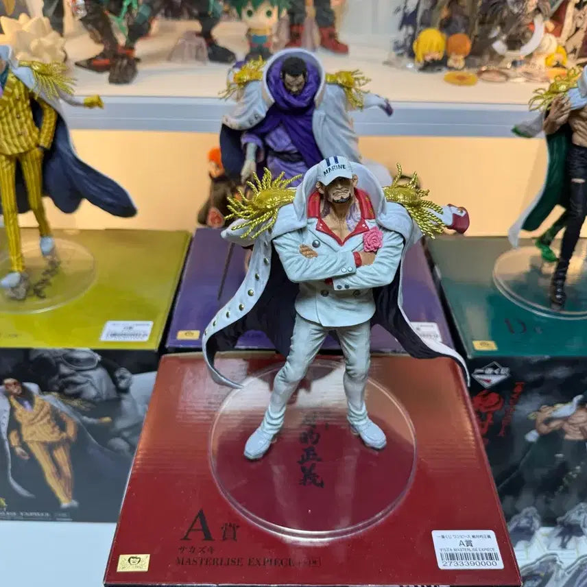 [BUNJANG] Ichiban Kuji One Piece Figure Bundle Set (Opened, Damaged Part Noted) / 제일복권 원피스 절대적정의 A,B,C,D,F,G,H상 일괄 (파손내용확인