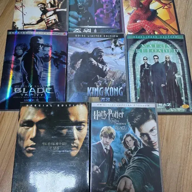 [BUNJANG] Movie DVD Collection (Spider-Man, Harry Potter, and More) - 2DISC / 영화 DVD 모음 (스파이더맨, 해리포터 외)2DISC