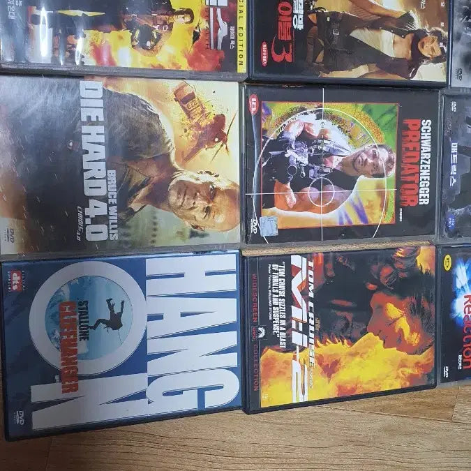 [BUNJANG] DVD Movie Collection (The Matrix, Die Hard, etc.) / DVD 영화 모음 (매트릭스, 다이하드 등)