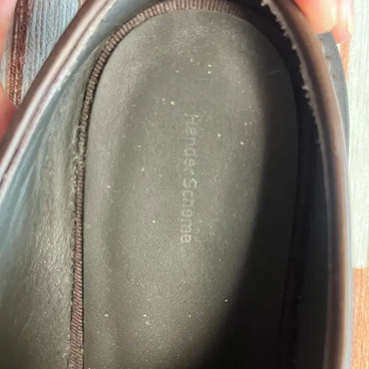 [BUNJANG] Hender Scheme Brown Leather Mules / 핸더스킴 브라운 레더 뮬