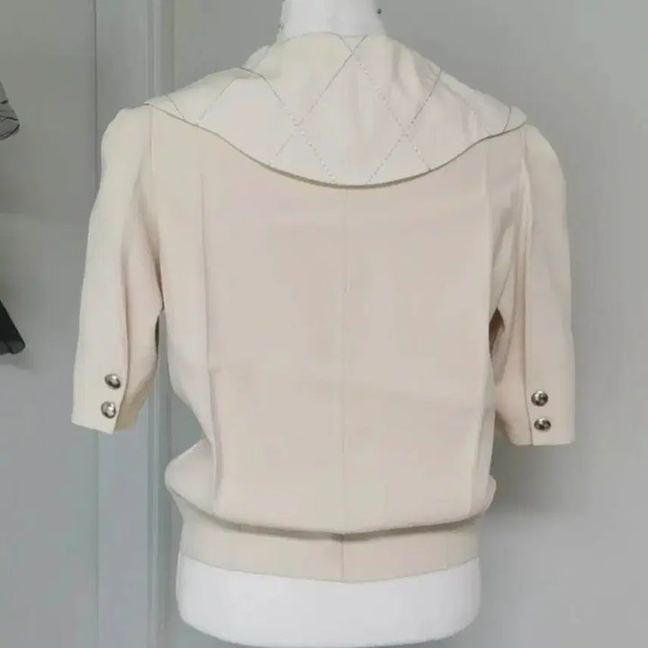 [SOLD OUT] TIME 타임 아이보리 반팔 자켓