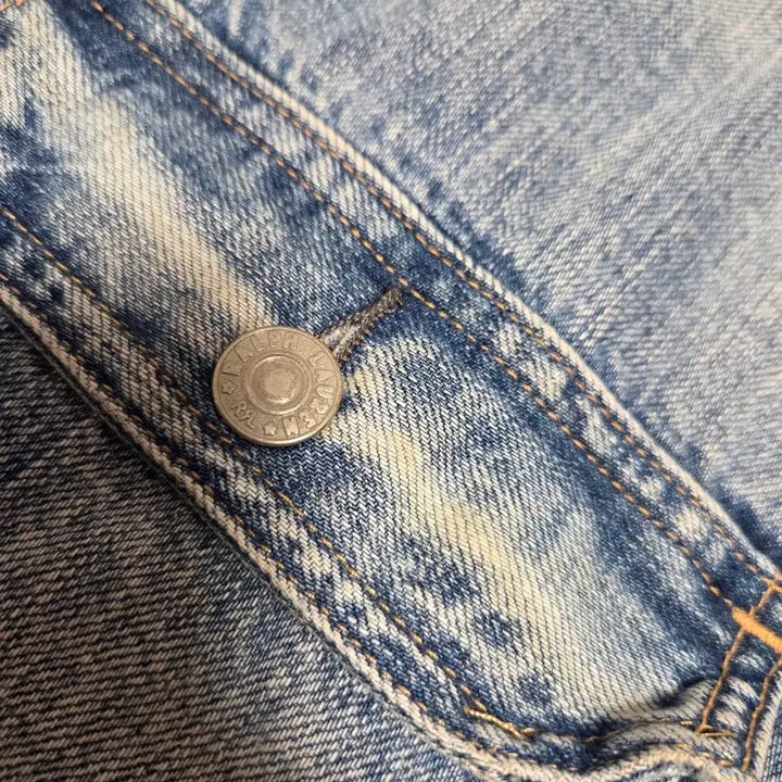 [BUNJANG] RRL Type 2 Light Wash Denim Jacket L / RRL 타입2 연청 데님 자켓 L