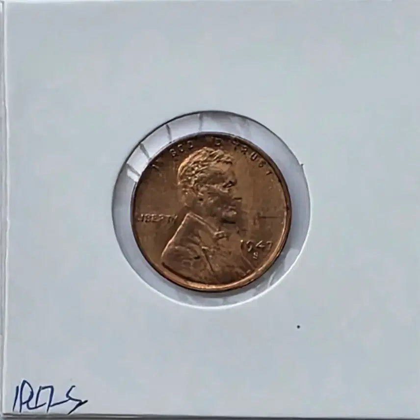 [BUNJANG] 1947-S Lincoln Cent Uncirculated Penny / 링컨 1센트 1947_S 년도 미사용 페니
