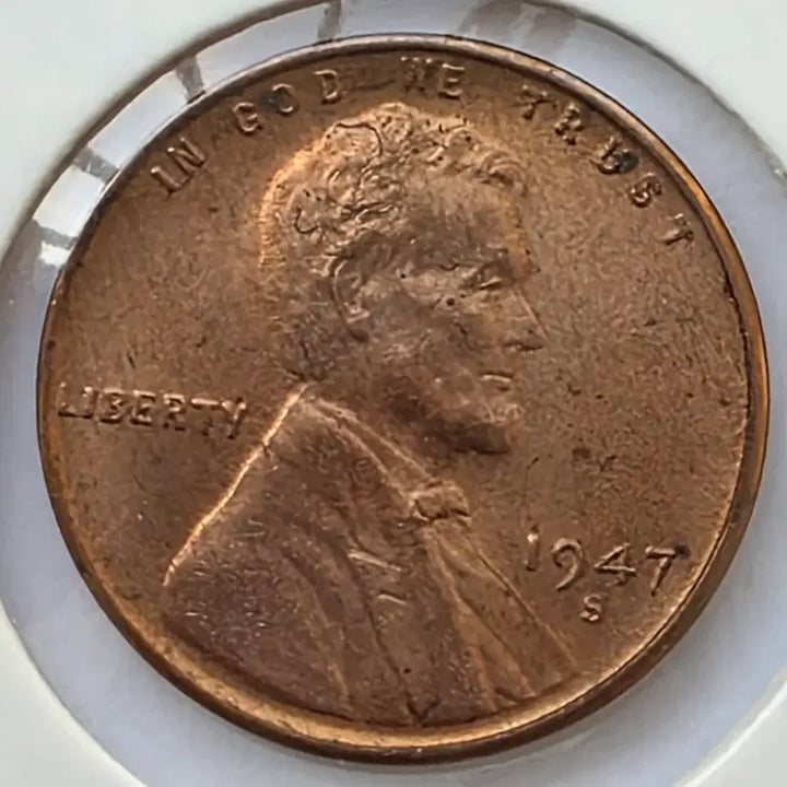 [BUNJANG] 1947-S Lincoln Cent Penny / 링컨 1센트 1947_S 년도 샌프란시스코 페니