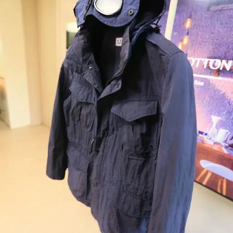 [BUNJANG] CP Company Goggle Jacket Navy / 씨피컴퍼니 고글 자켓 네이비, 강한 남자 느낌