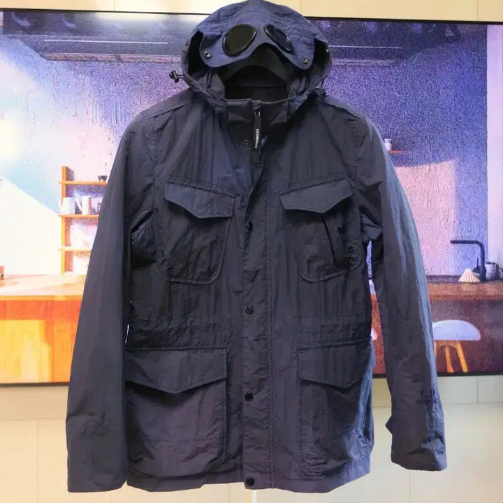 [BUNJANG] CP Company Goggle Jacket Navy / 씨피컴퍼니 고글 자켓 네이비, 강한 남자 느낌