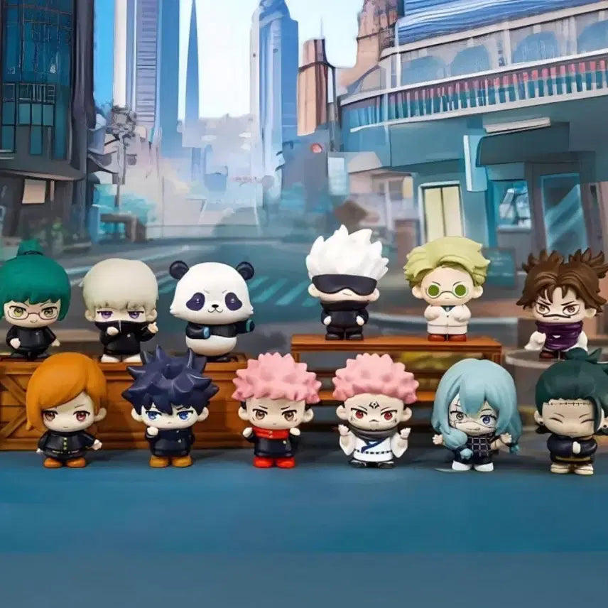 [BUNJANG] Jujutsu Kaisen Everyday Figure Set (12 Types) / 주술회전 일상 피규어 12종 전종 세트 저렴하게 처분합니다