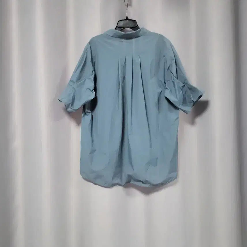 [BUNJANG] Shirring Pocket Blouse / 튜브 뒷셔링 포켓 포인트 바스락 블라우스