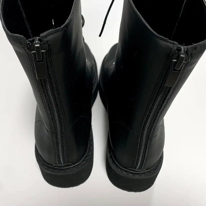 [BUNJANG] Roundco Platform Lace-up Boots / (새상품) 라운드코 플랫폼 레이스업 부츠 235