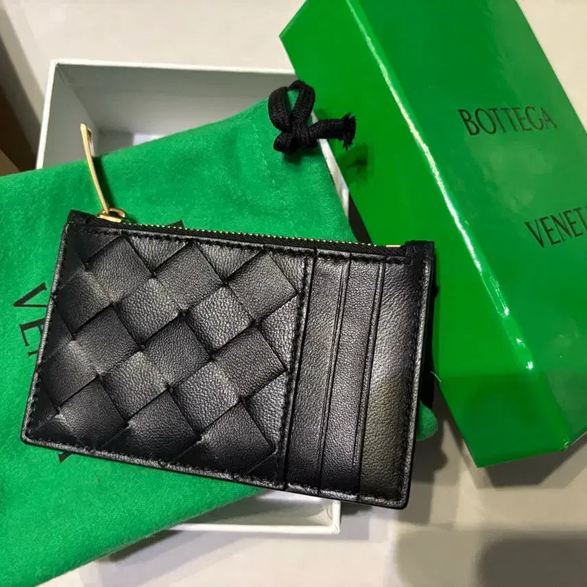 [BUNJANG] Bottega Veneta Zipper Card Holder / 보테가 베네타 지퍼 카드지갑