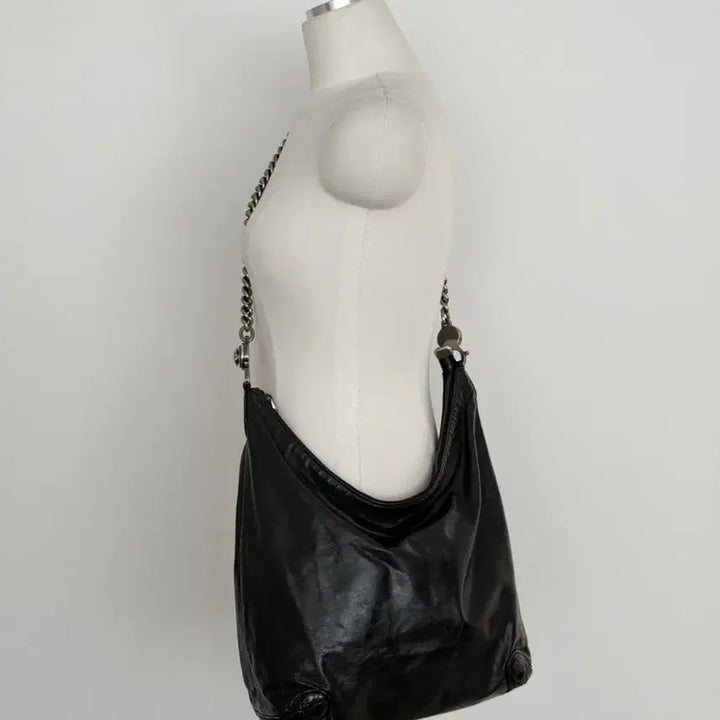 [BUNJANG] Gucci Interlocking G Galaxy Leather Chain Shoulder Bag / 구찌 인터로킹 G 갤럭시 레더 체인 숄더백