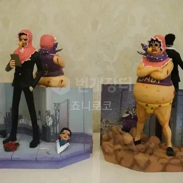 [BUNJANG] One Piece CP0 &amp; Big Mom Figure Set / 원피스 CP0 &amp; 빅 맘 피규어 세트