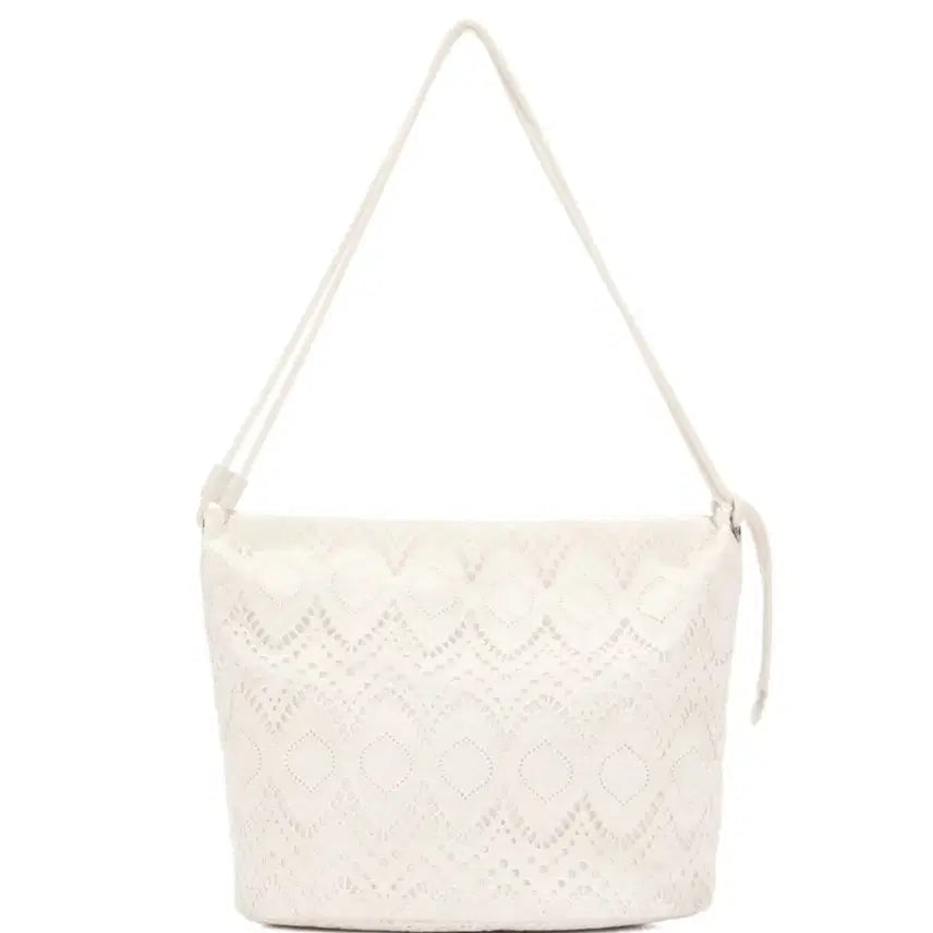 [BUNJANG] Dainnit Lace String Bag / 다이닛 레이스 스트링백