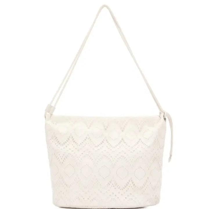 [BUNJANG] Dainnit Lace String Bag / 다이닛 레이스 스트링백