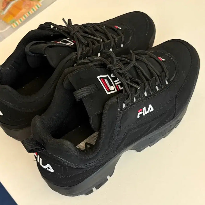 [BUNJANG] Fila Disruptor Black Size 270 / 휠라 디스럽터 블랙 270