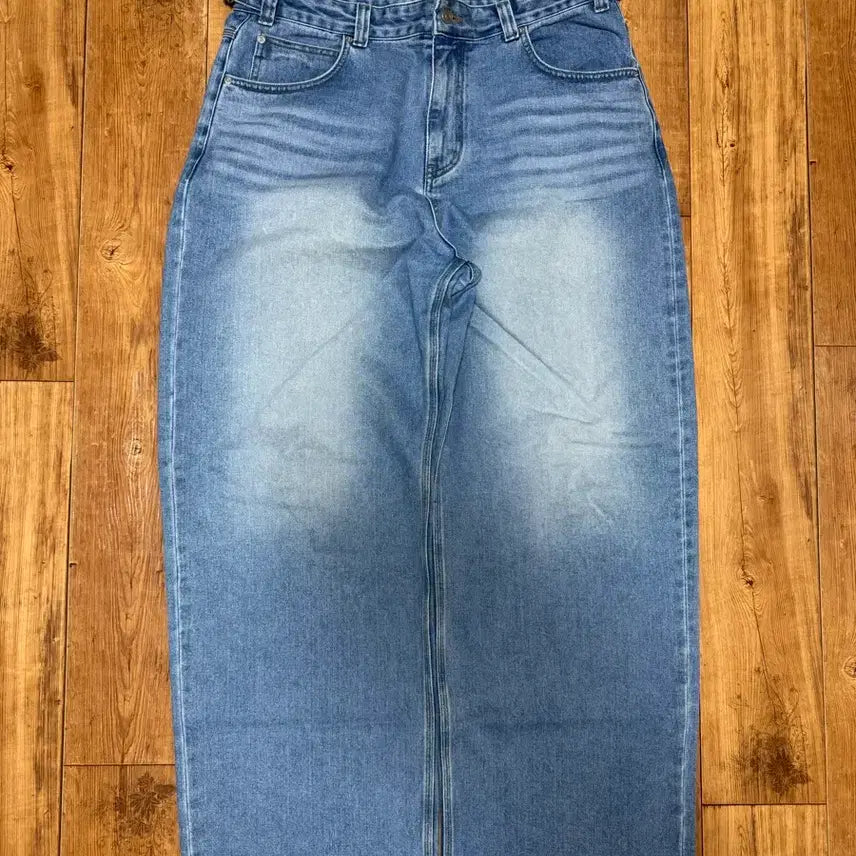 [BUNJANG] Known Wide Denim Pants Blue Size 2 / 노운 와이드 데님 팬츠 블루 2사이즈 판매합니다.