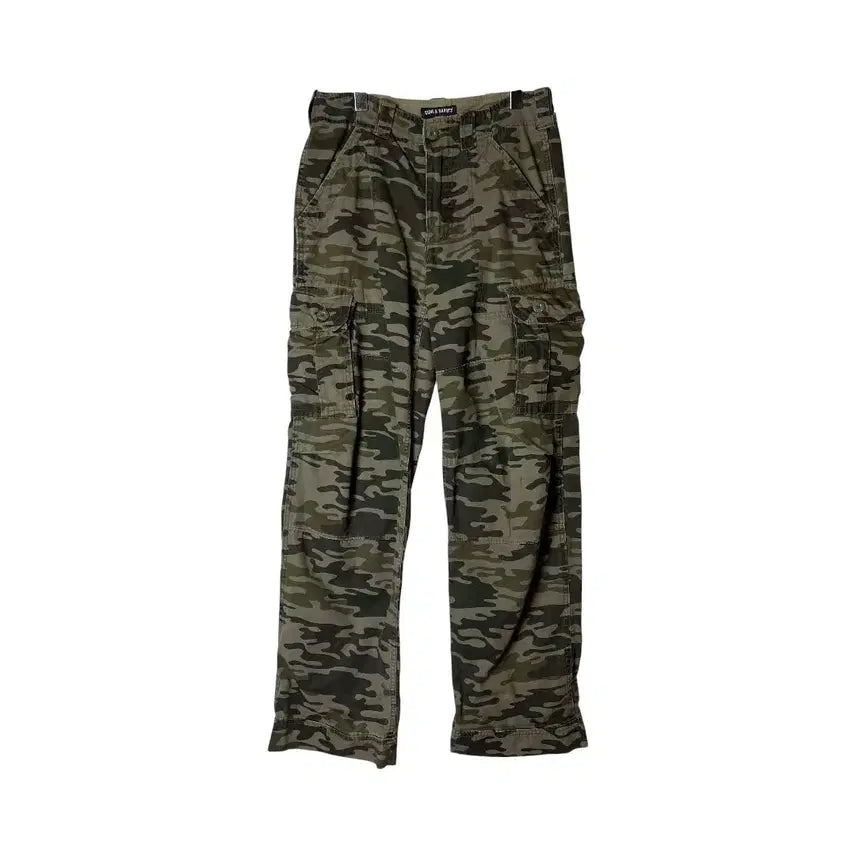[BUNJANG] Steve And Barrys Camo Cargo Pants / [Steve And Barrys] 스티브앤베리 워크 카모 카고팬츠