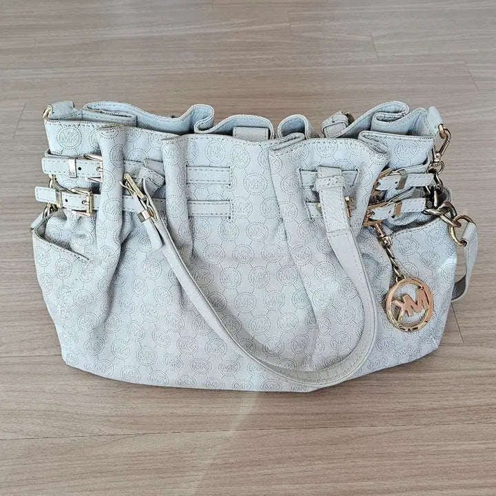 [BUNJANG] Michael Kors Leather Shopper Shoulder Crossbody Bag / (정품)(MICHAEL KORS) 마이클 코어스 쇼퍼/숄더/크로스백/가방
