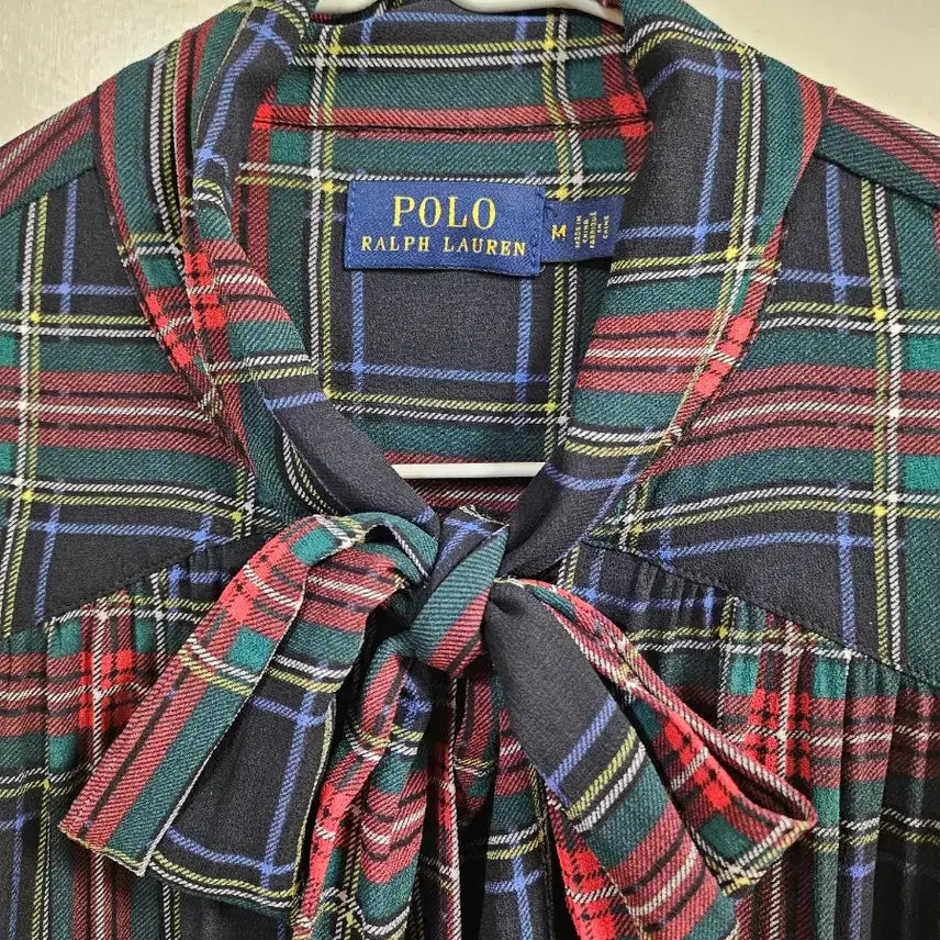 [BUNJANG] Polo Ralph Lauren Ribbon Blouse / 폴로 랄프로렌 리본블라우스66~