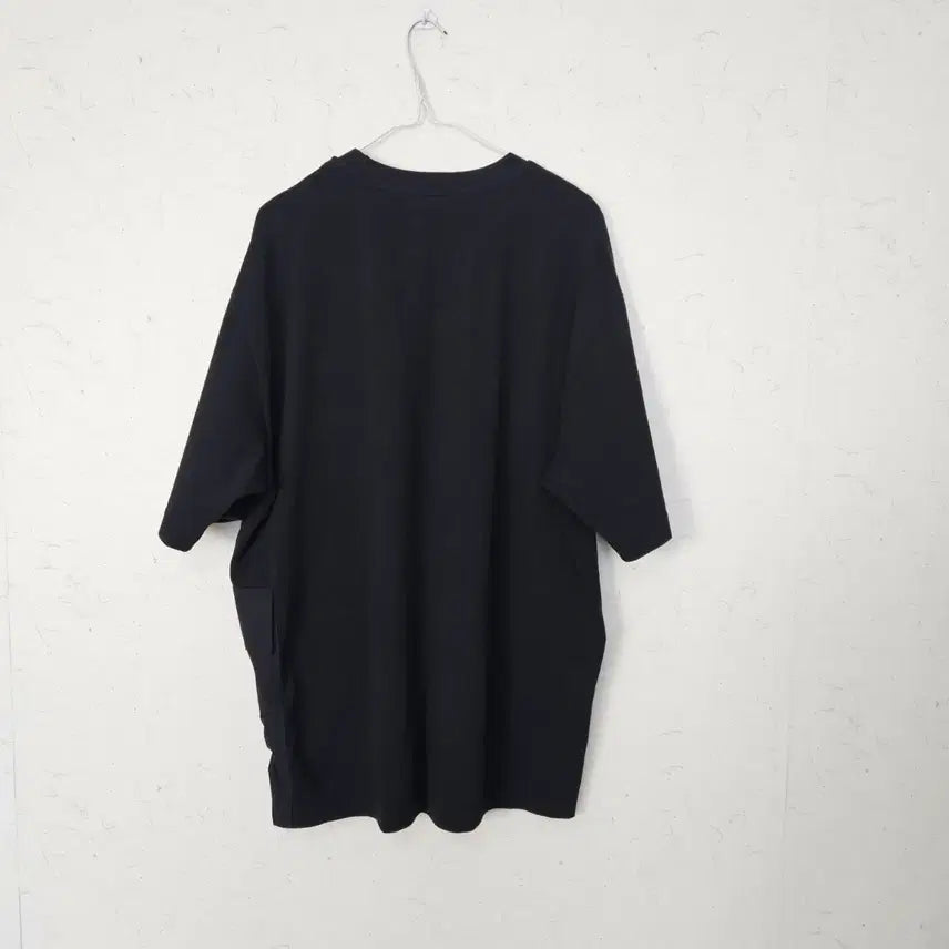 [BUNJANG] Solid Homme Black Oversized Pocket T-Shirt Size 50 / 솔리드옴므 반팔티 50